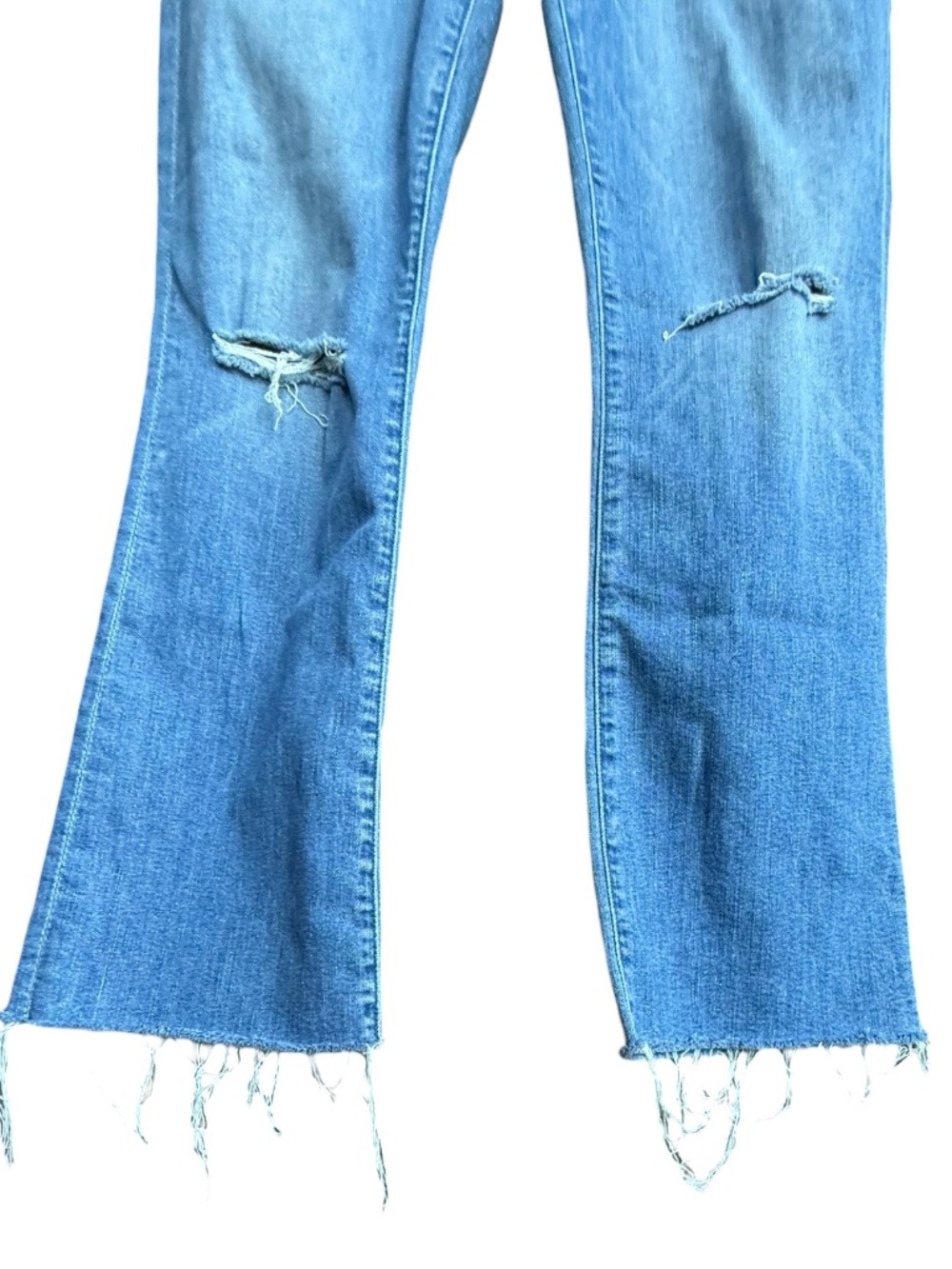 MOTHER The Hustler Ankle Fray in Can't Stop Staring Sz 31 - Picture 8 of 15